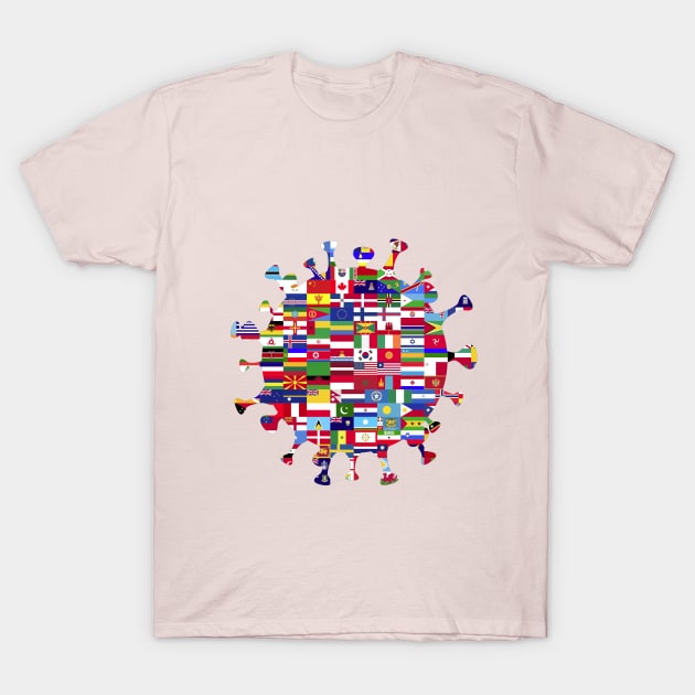 Novel Coronavirus T-Shirt by Artistic Design